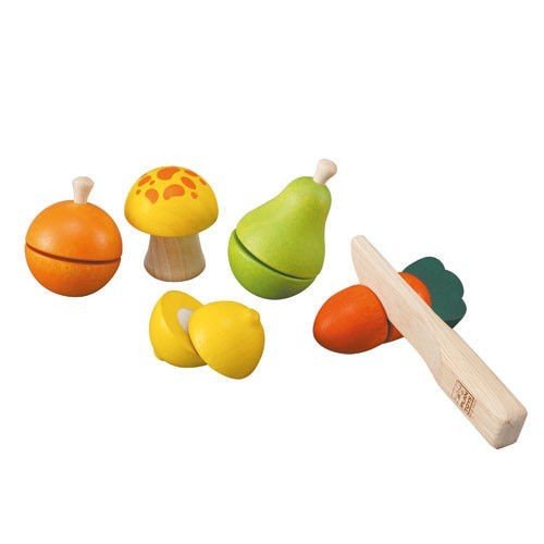 Plan Toys 53371 Fruit And Vegetables Play Set