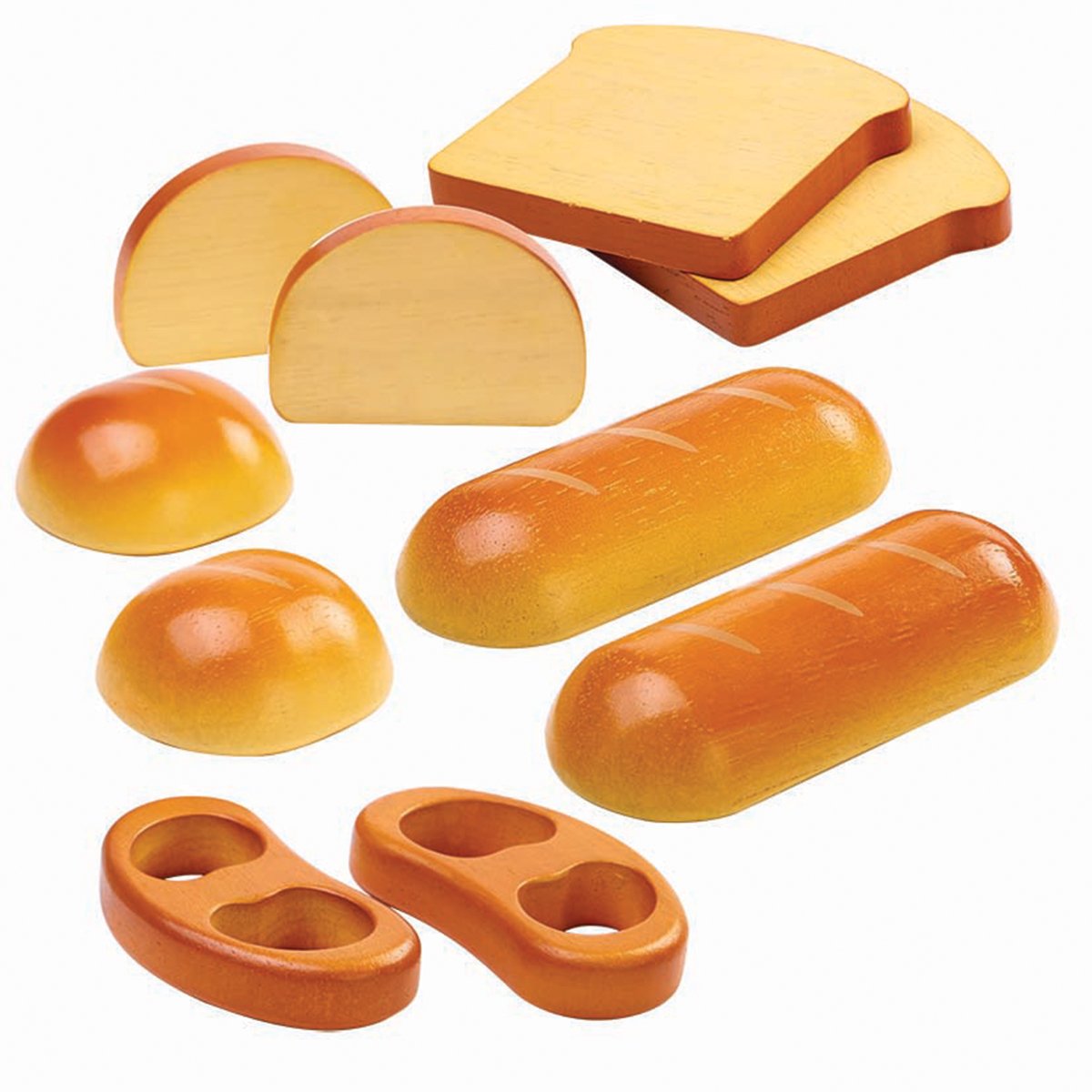 Plan Toys Bread Set – 8 Piece Set
