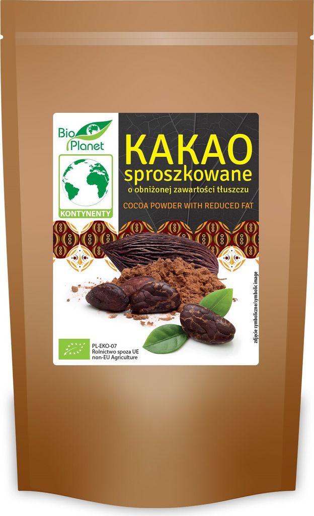 PLANET reduced-fat cocoa powder 200g