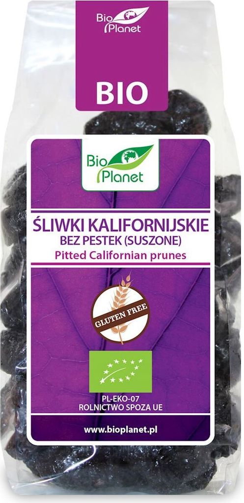 PLANET California seedless plums, gluten-free 200g