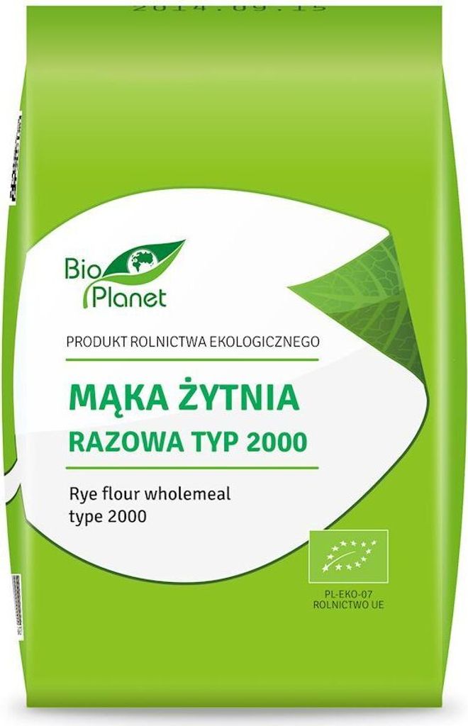 PLANET wholemeal rye flour type 20001kg