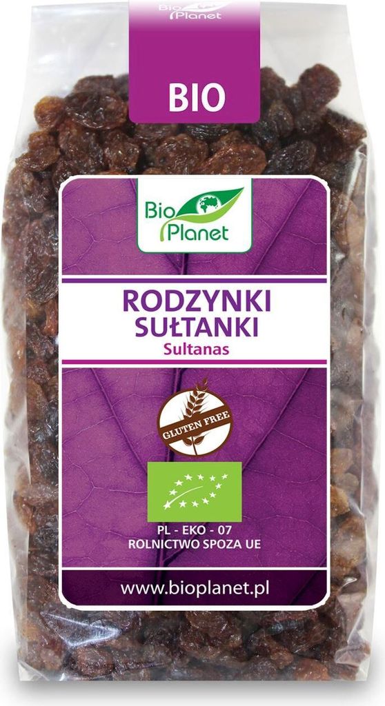 PLANET gluten-free sultanas 400g