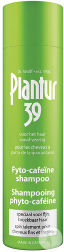 Plantur 39 Phyto-Caffeine Shampoo Fine Brittle Hair Bottle 250ml