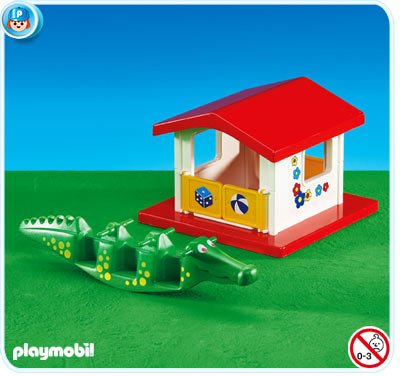 Playmobil Play House And Crocodile Seesaw