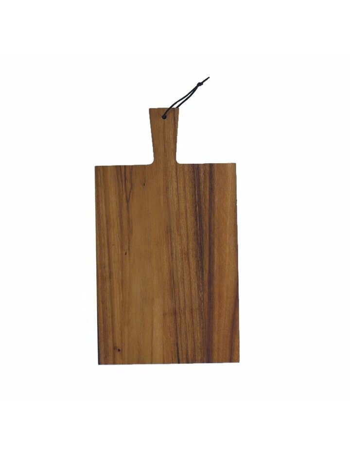 Playground Serving Board Square Acacia 35X25 Cm With Handle - Set Of 6
