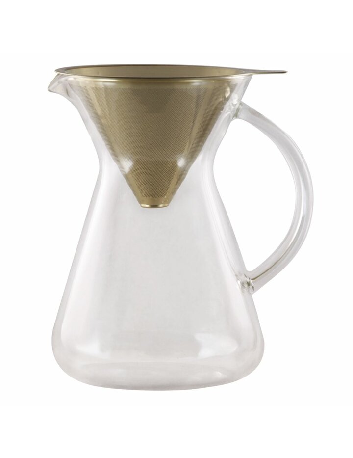 Playground Slow Coffee Maker Gold Color 0.6 L