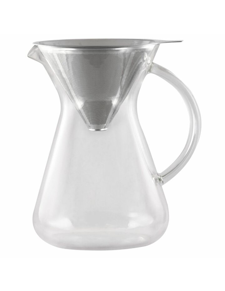 Playground Slow Coffee Maker Silver 0.6 L