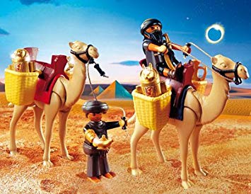 Playmobil Two Robbers With Camels