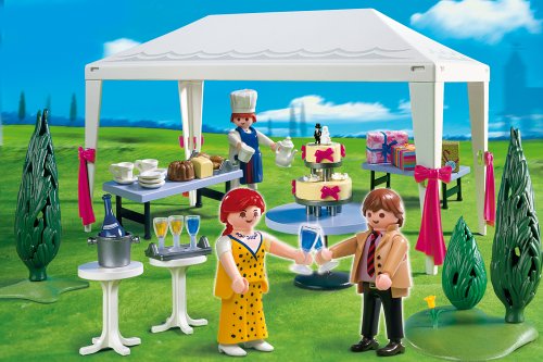 Playmobil Wedding Guests In Party Tent