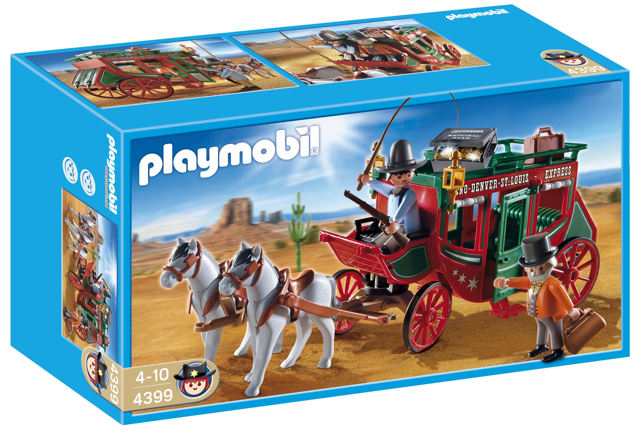 Playmobil Western Express Stagecoach