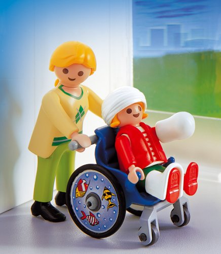 Playmobil Child With Wheelchair