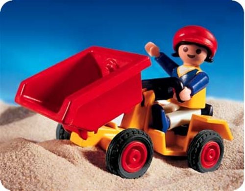 Playmobil Child With Tipping Tractor