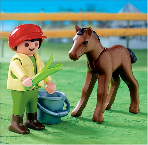 Playmobil Child With Foal