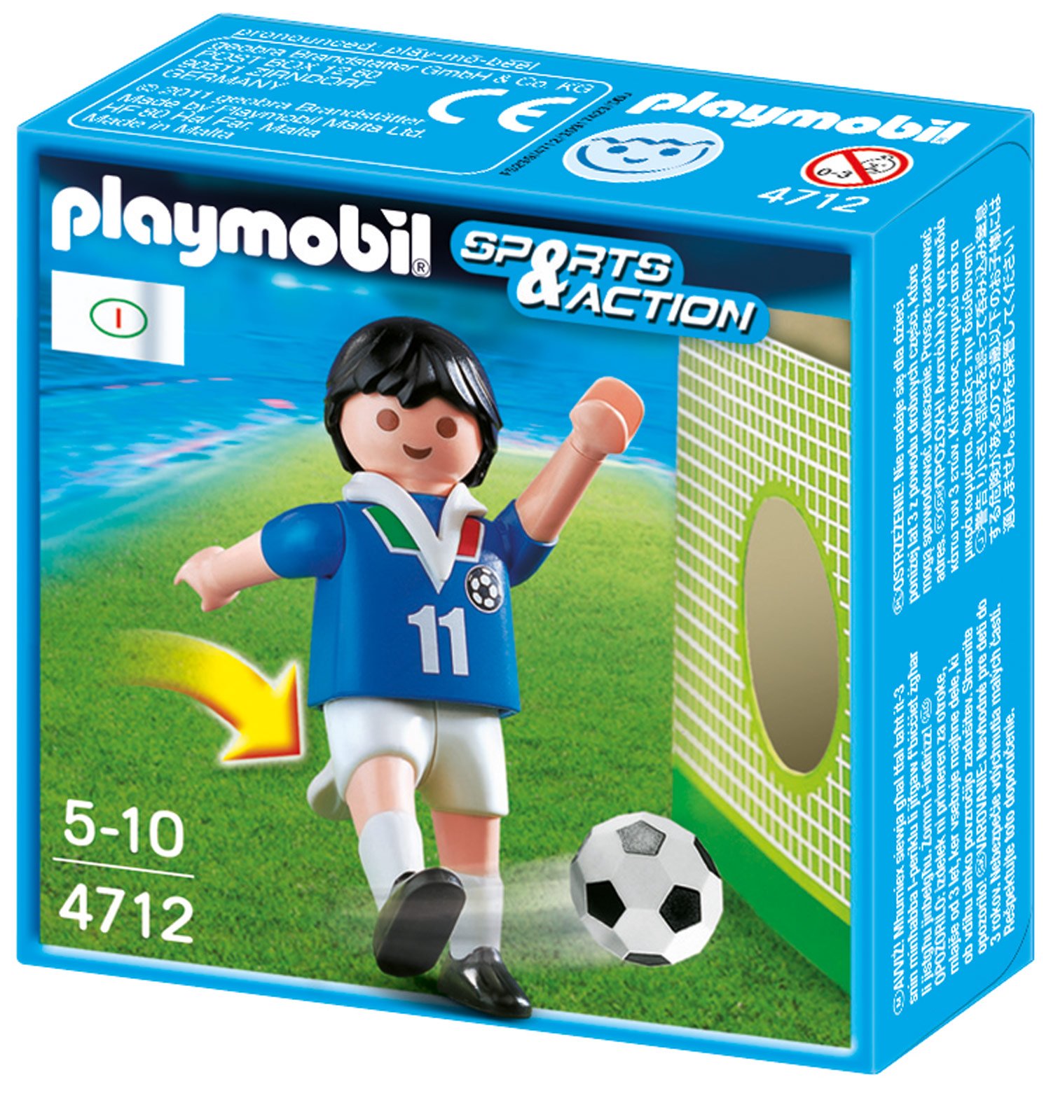 Playmobil Sports And Action Soccer Player Italy