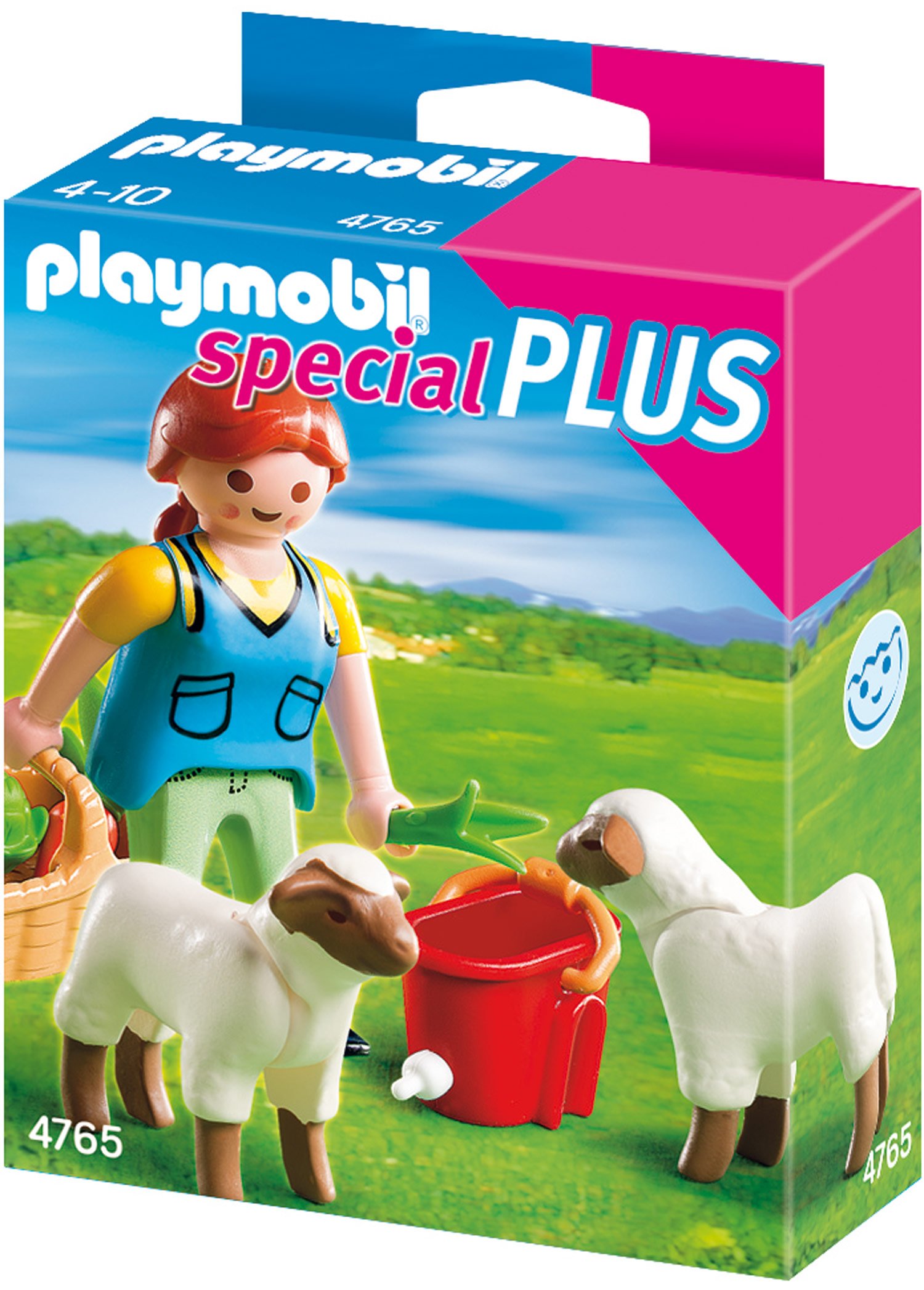 Playmobil Figure Set Shepherdess With Sheep