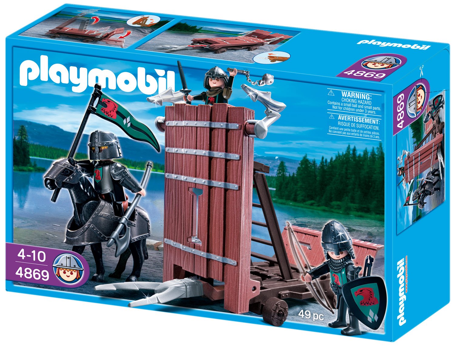 Playmobil Knights Falcon Knights Battering Ram