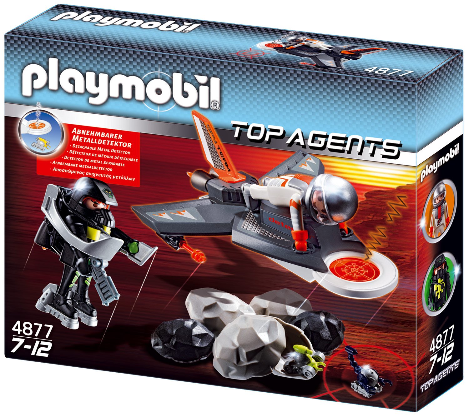 Playmobil Secret Agent Detection Jet