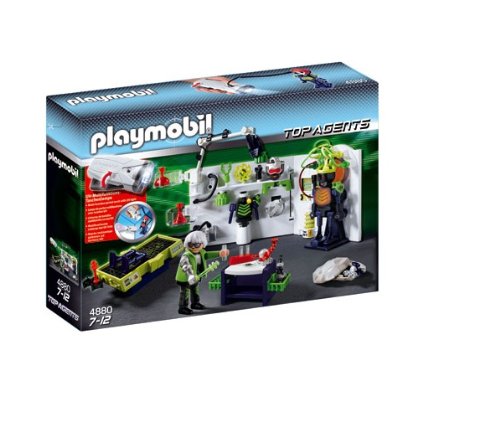 Playmobil Robo Gang Lab With Multifunctional Flashlight