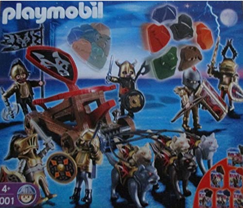Playmobil 5001 - Gift-Set - Wolf Knights World With Catapult - Complete Set