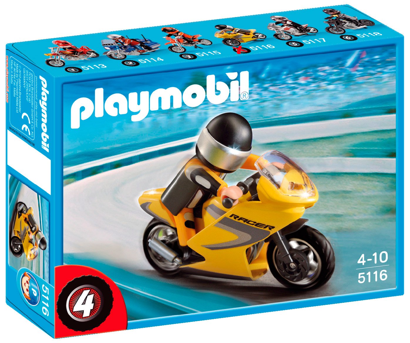Playmobil Racing Motorbike