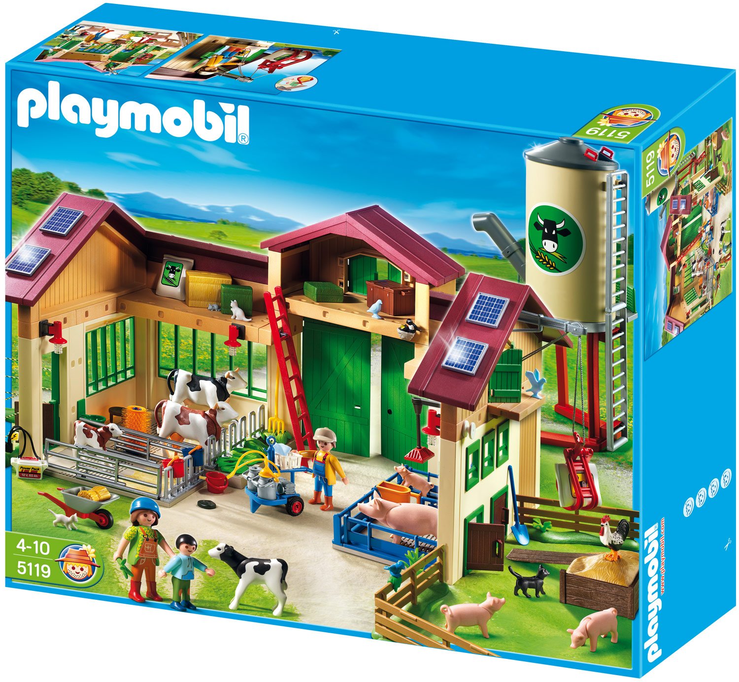 Playmobil Country Barn With Silo