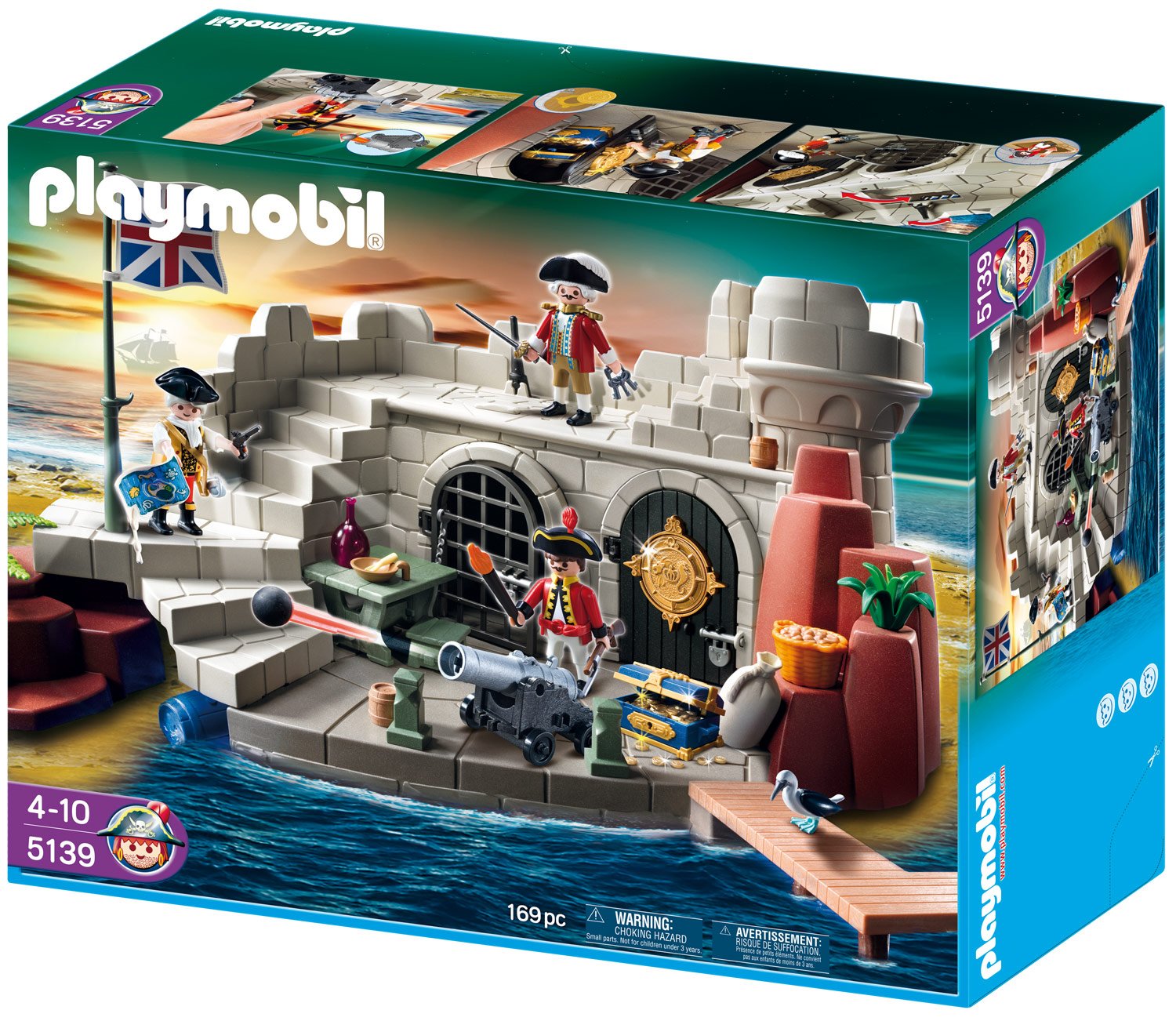 Playmobil Pirates Soldiers Fort With Dungeon