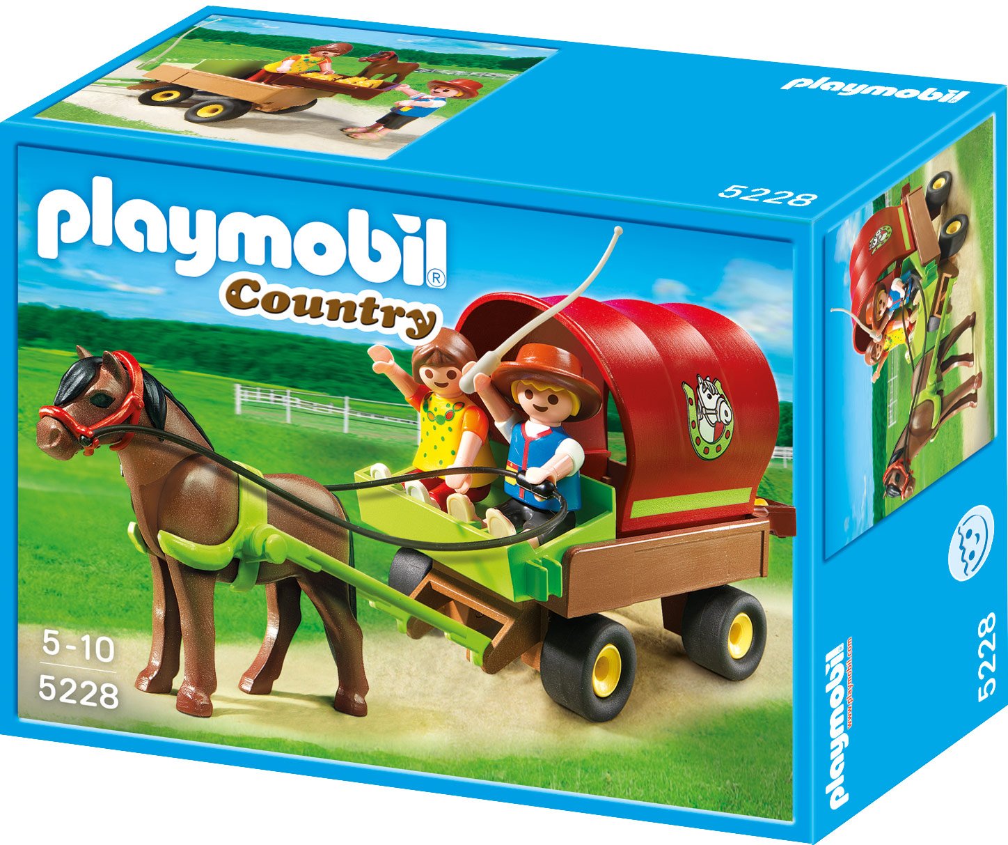 Country Childrens Pony Wagon