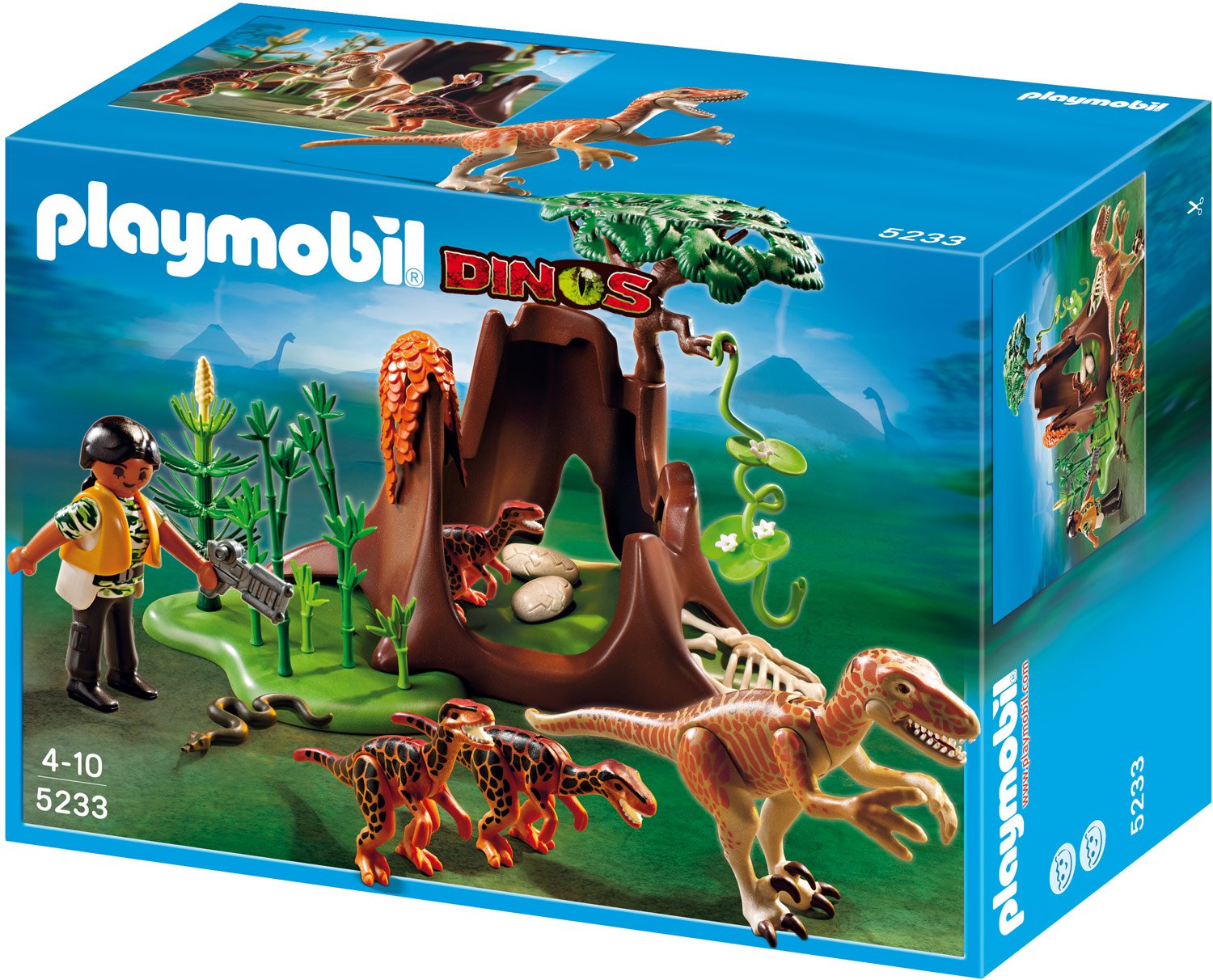 Playmobil Dinos Deinonychus And Velociraptors