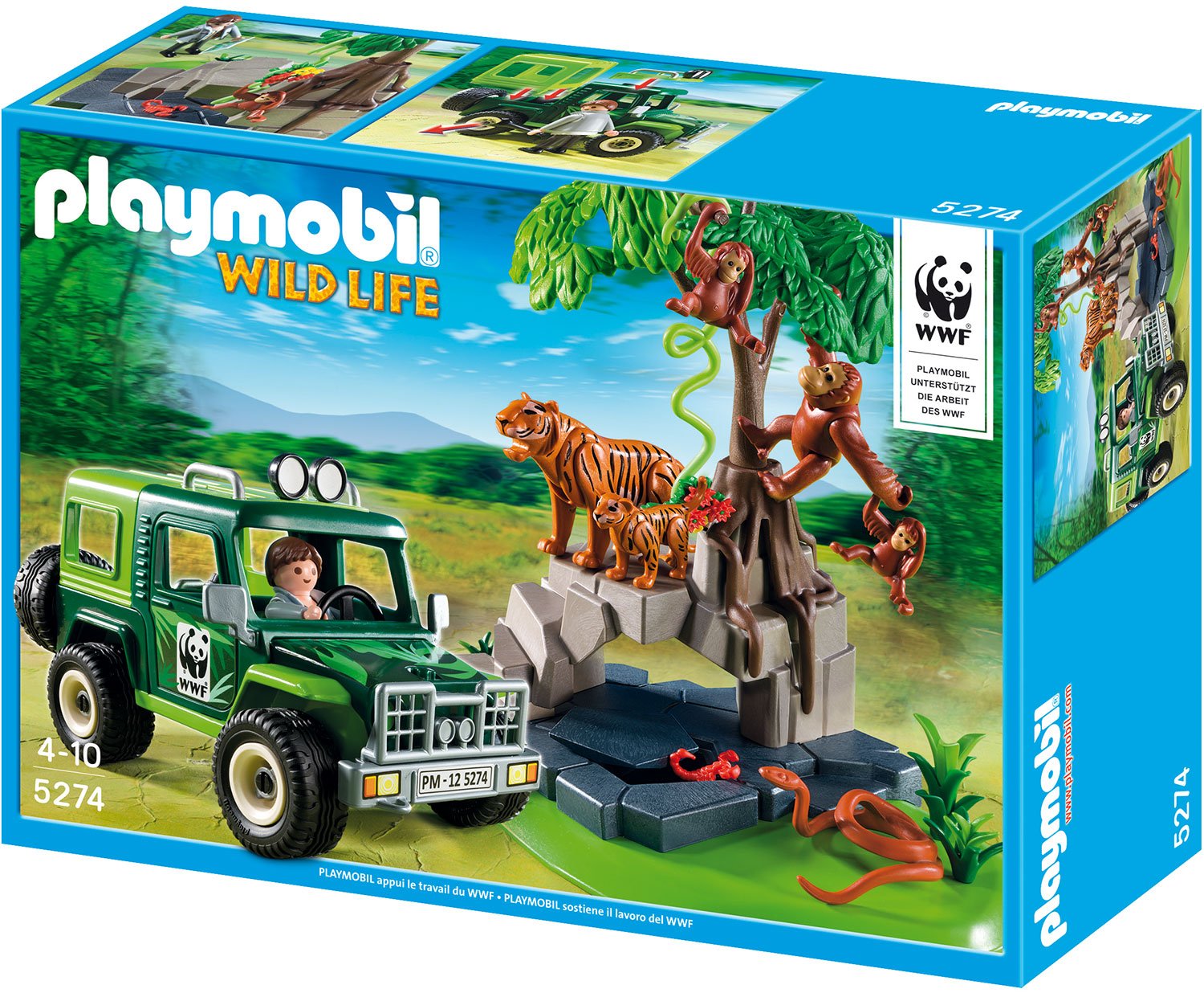 Playmobil Researcher And Off Road Vehicle
