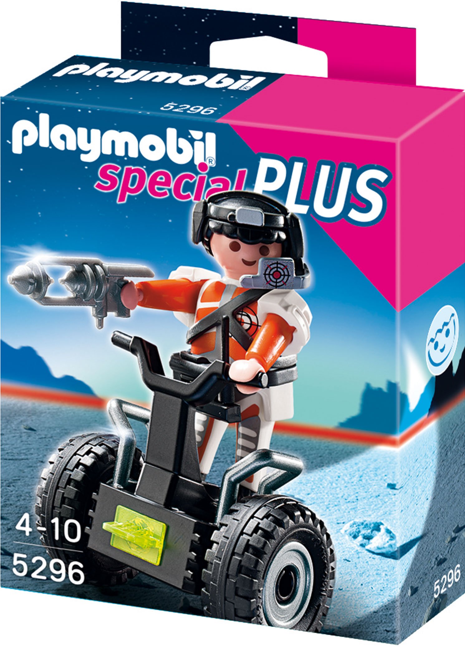 Playmobil Top Agent With Balance Racer