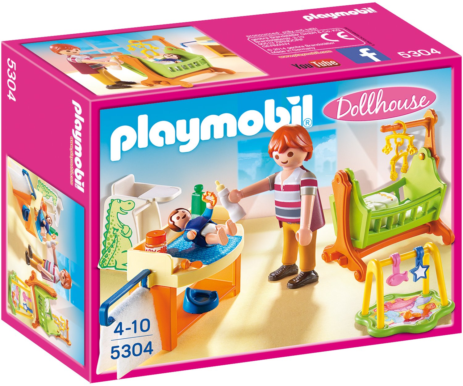 Playmobil Baby Room With Cradle Doll House