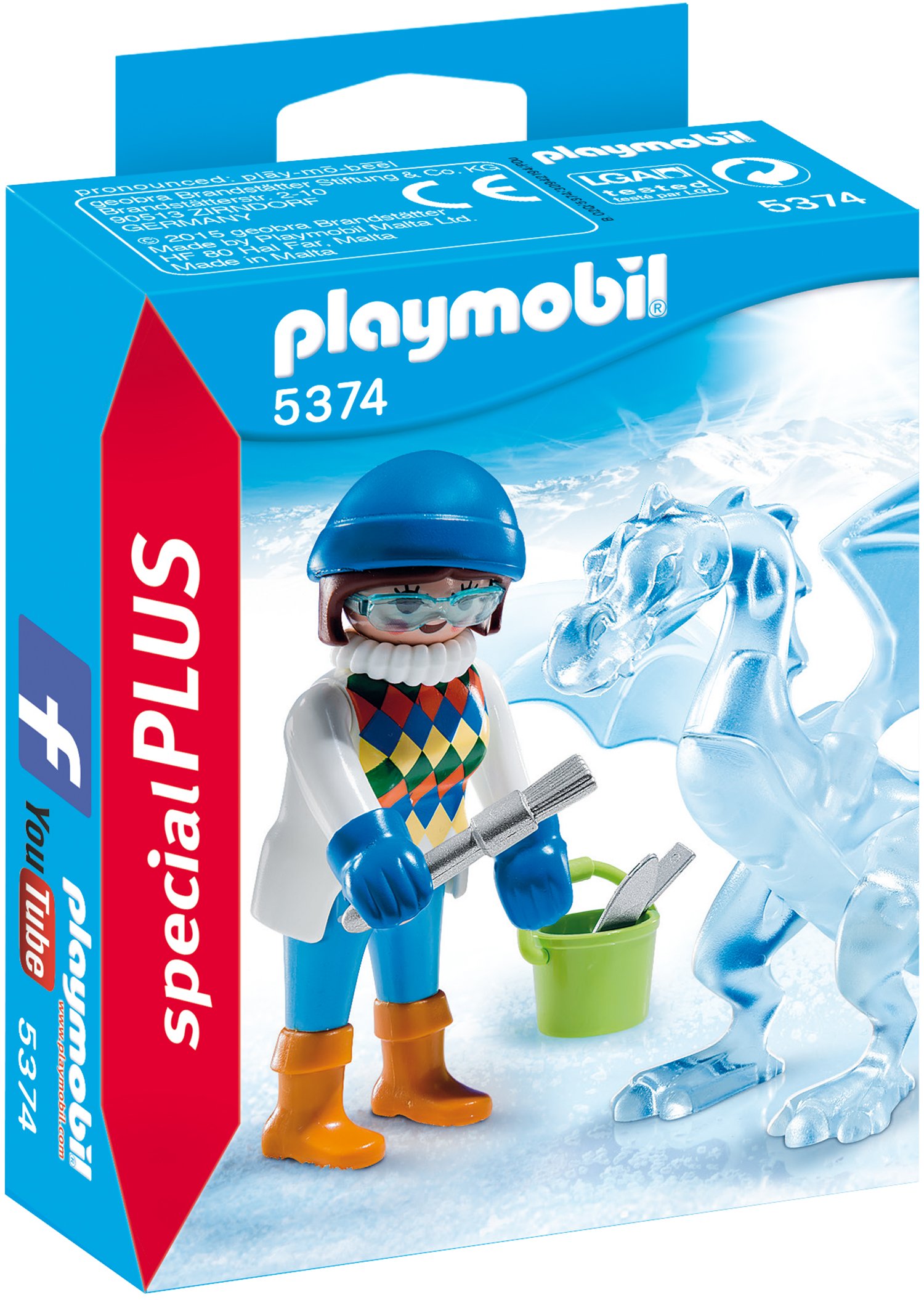 Playmobil Artist With Ice Sculpture