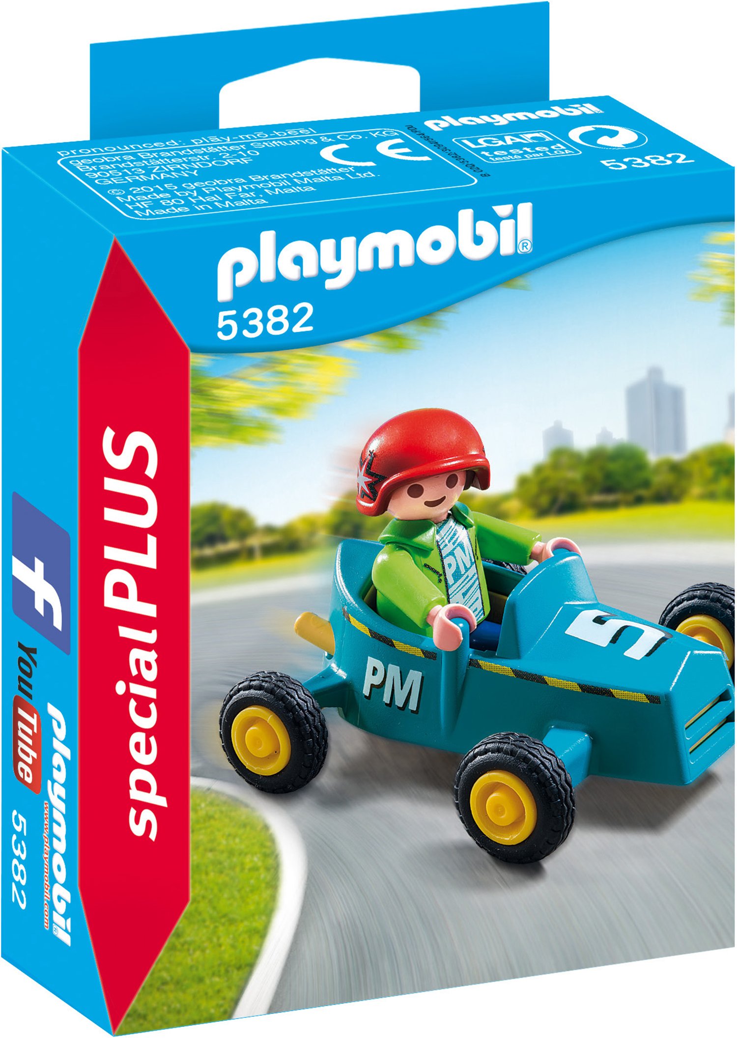 Playmobil Boy With Kart