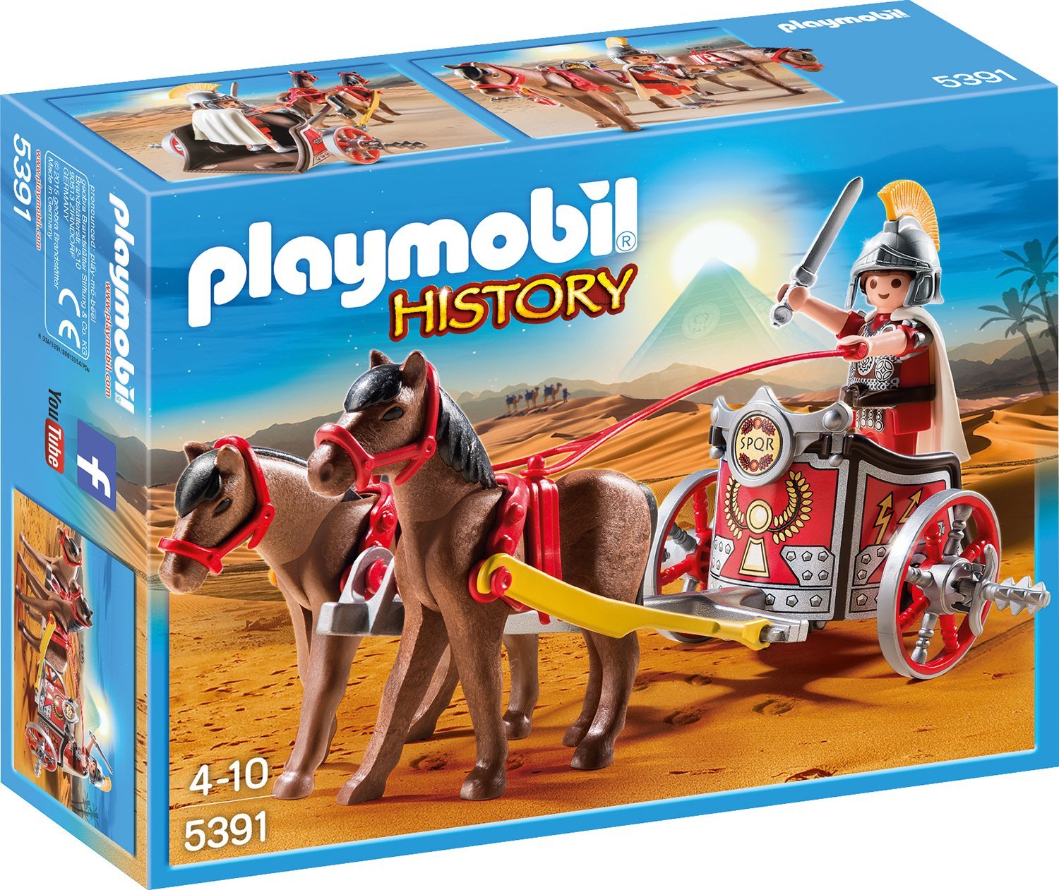 Playmobil Roman Chariot