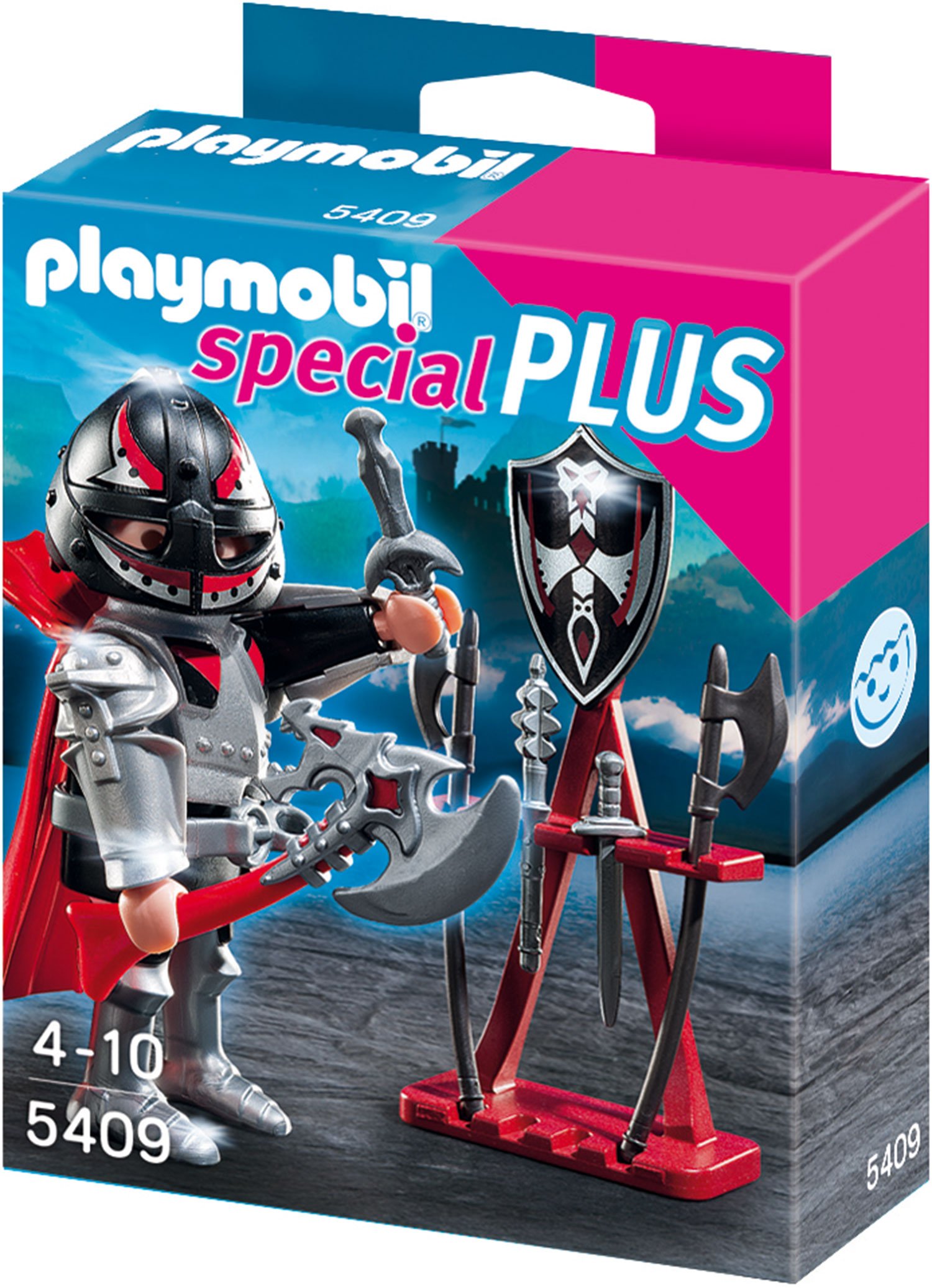Playmobil Knight With Weapons And Stand