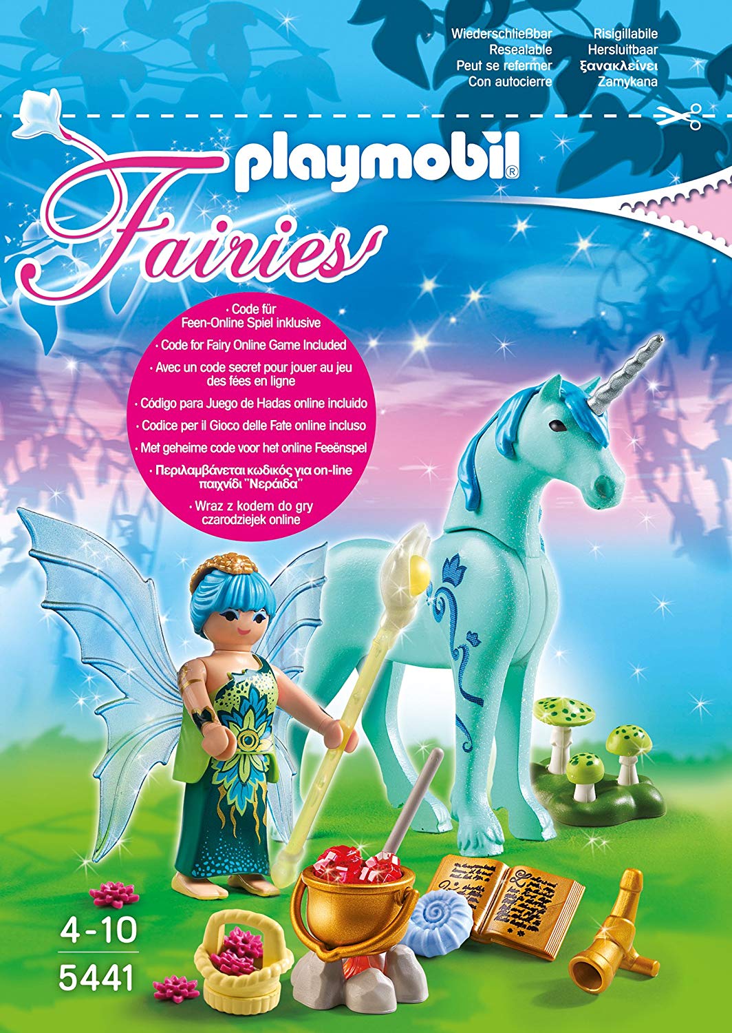 Playmobil 5441 Fairies Healer Fairy With Unicorn
