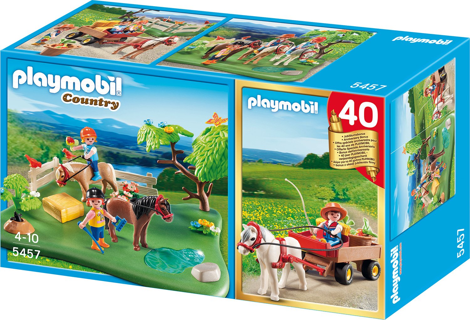 Playmobil Country Pony Th Anniversary Compact Set
