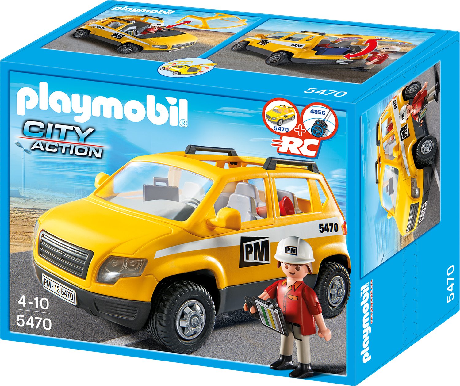 Playmobil City Action Site Supervisors Vehicle