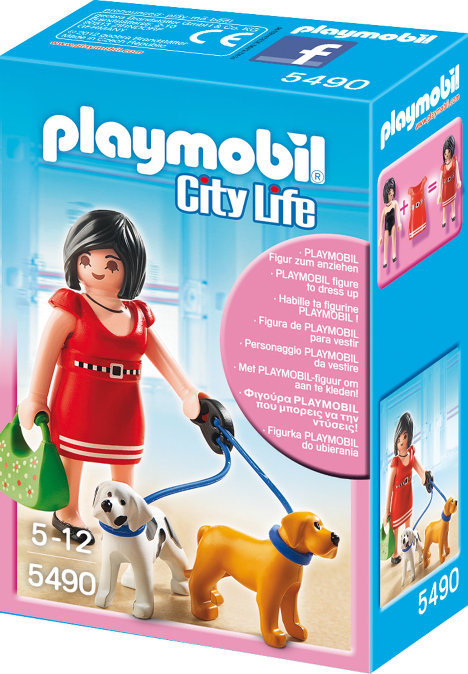 Playmobil Woman With Puppies