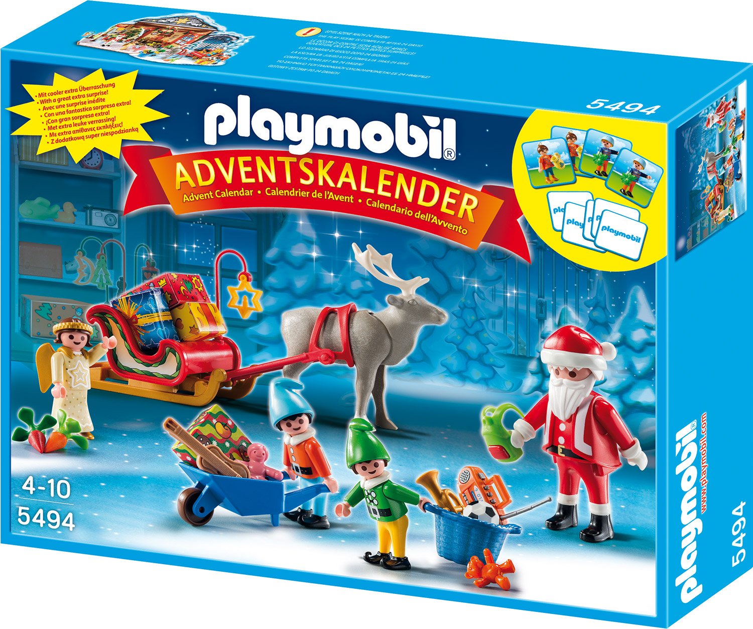 Playmobil Christmas Advent Calendar Santas Workshop