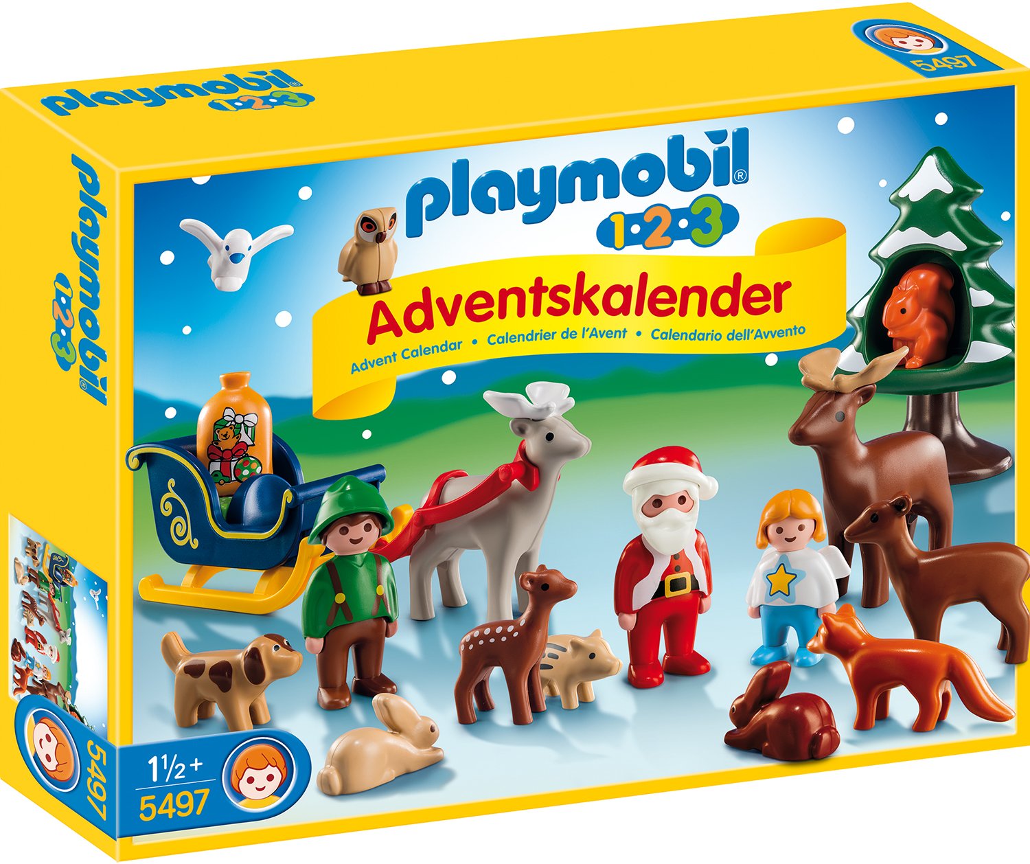 Playmobil Christmas Advent Calendar Animals In The Forest