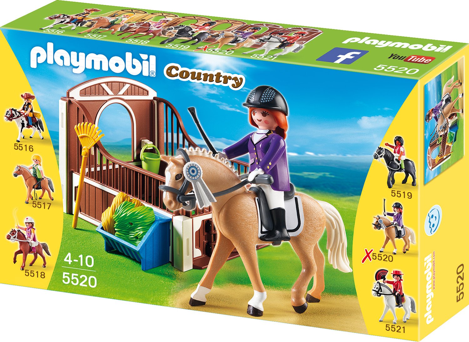 Playmobil 5520 Country Show Horse With Stall