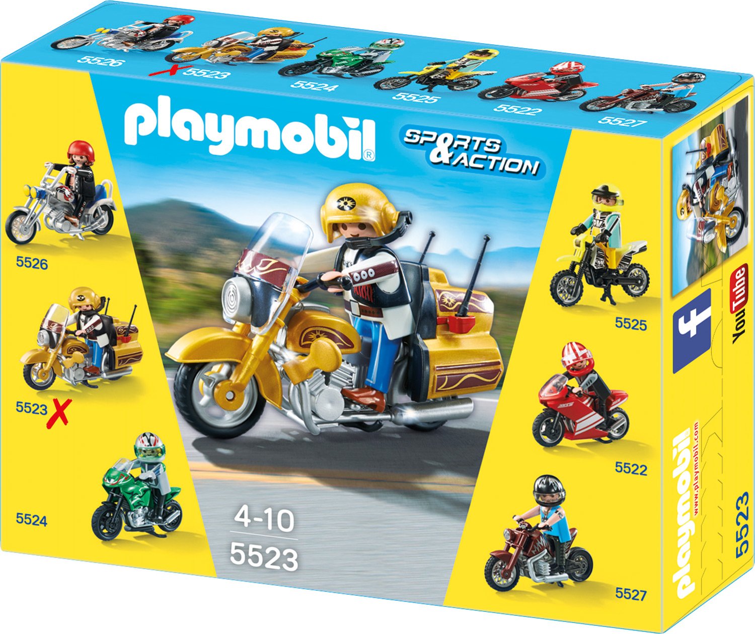 Sports And Action Road Cruiser Motorbike