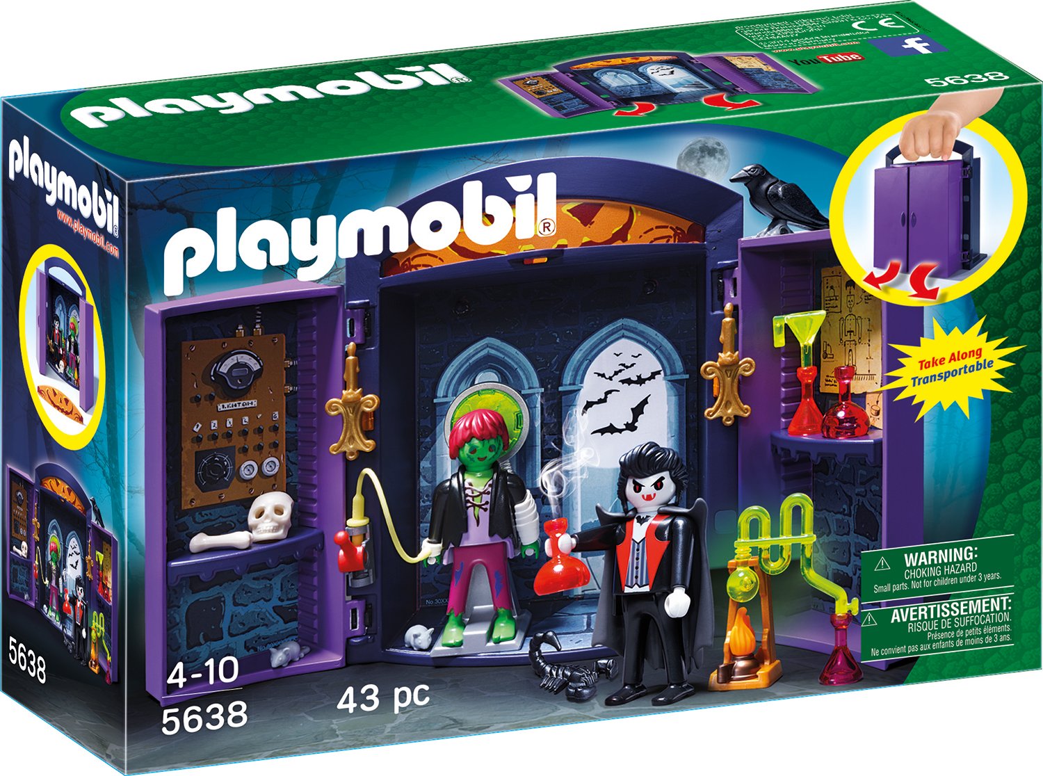 Playmobil Haunted House Pc Take Along