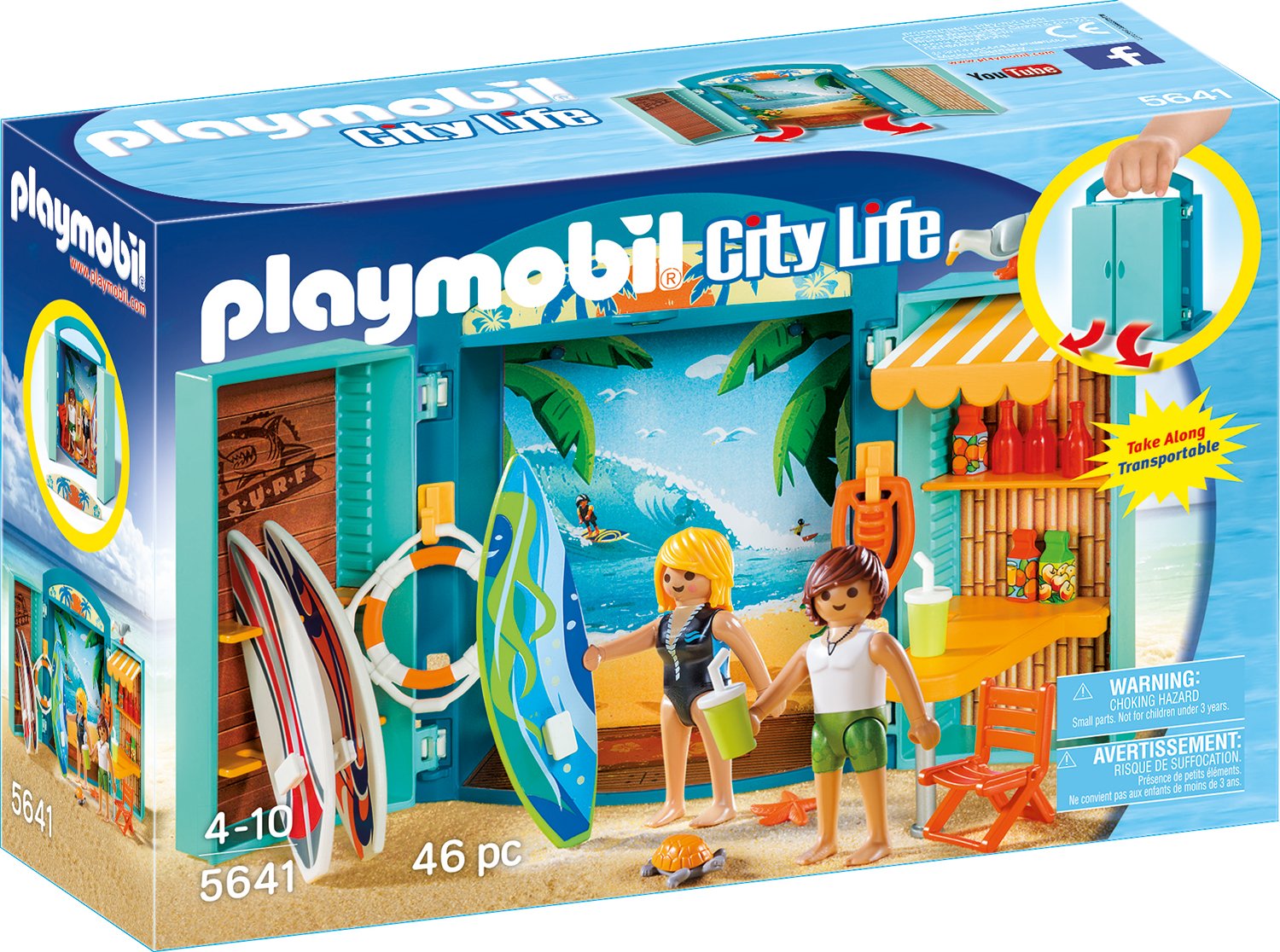 Playmobil  Lift Up Real Game Box Surf Shop