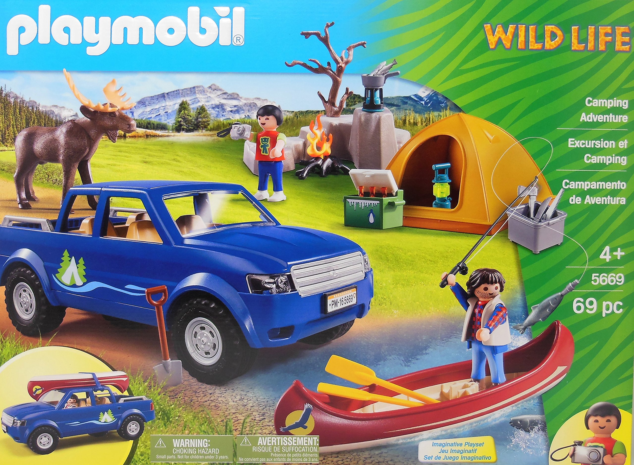 Playmobil Wildlife Camping Adventure Exclusive