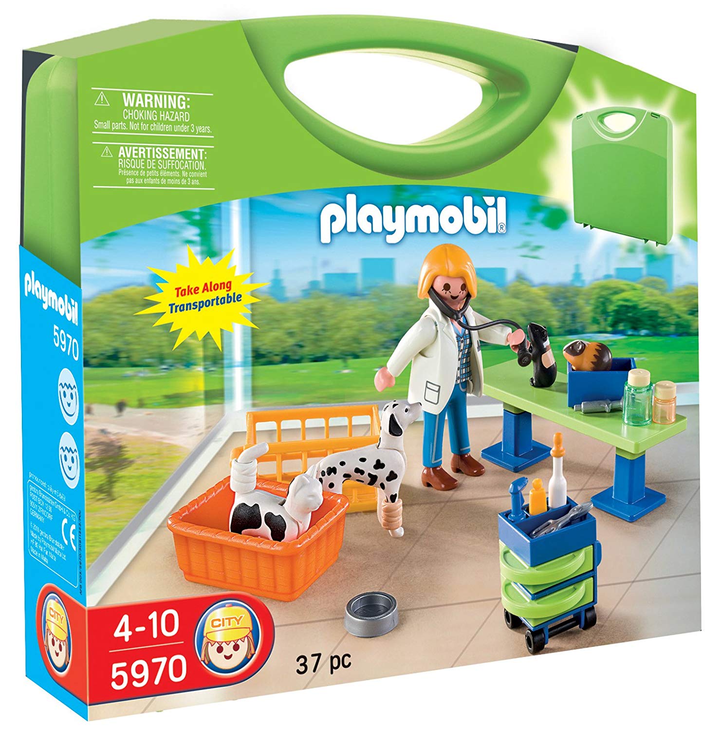 Playmobil 5970 Animal Clinic Carrying Case