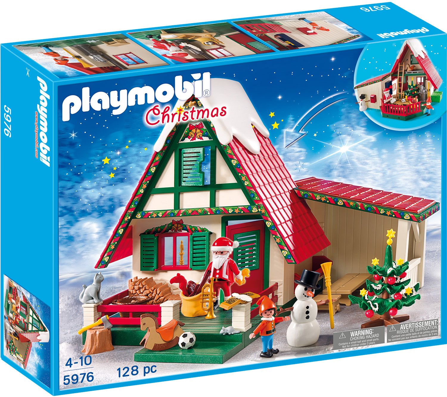 Playmobil Father Christmas Santas Home