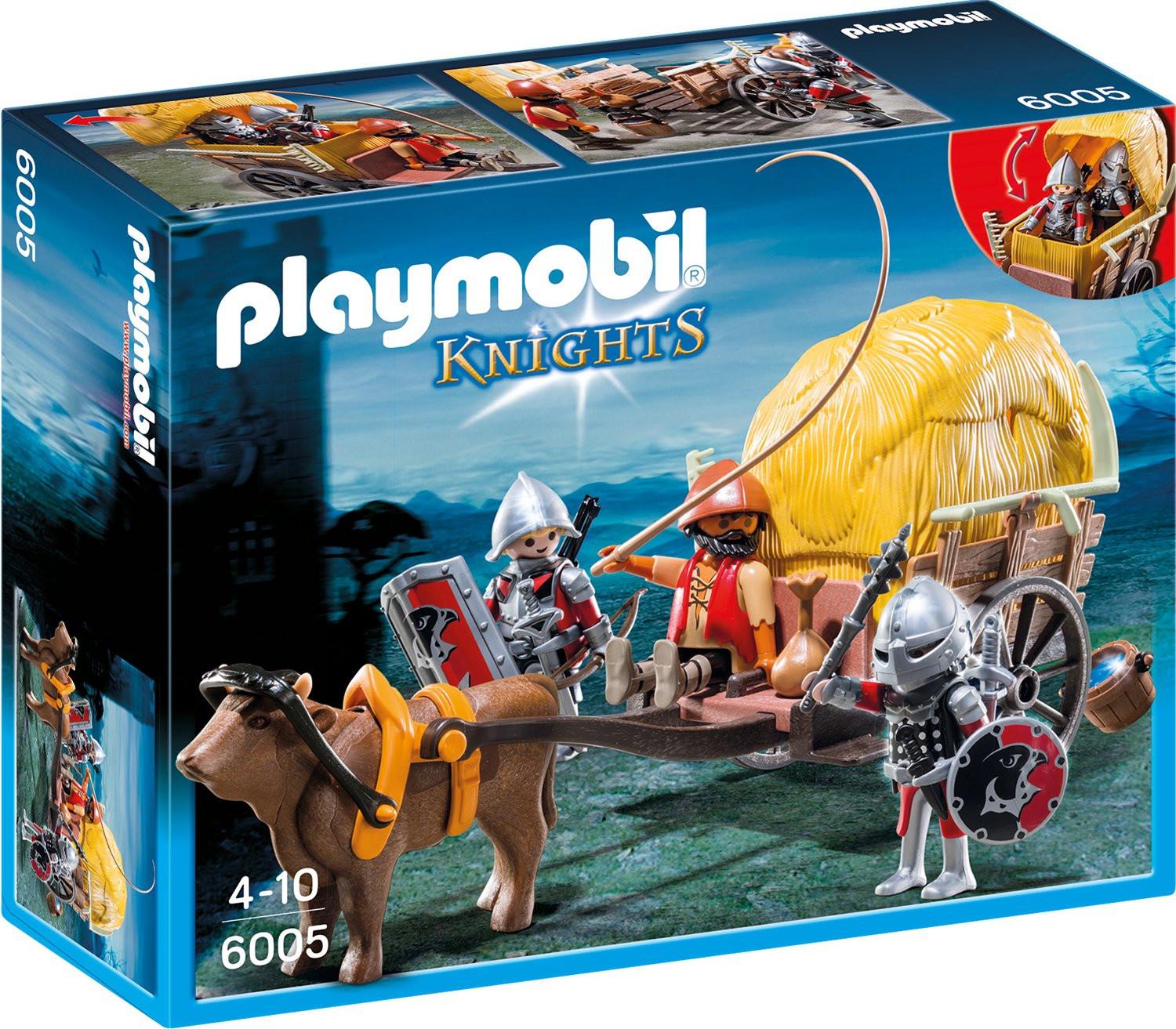 Playmobil Camouflage Hay Wag Play Set