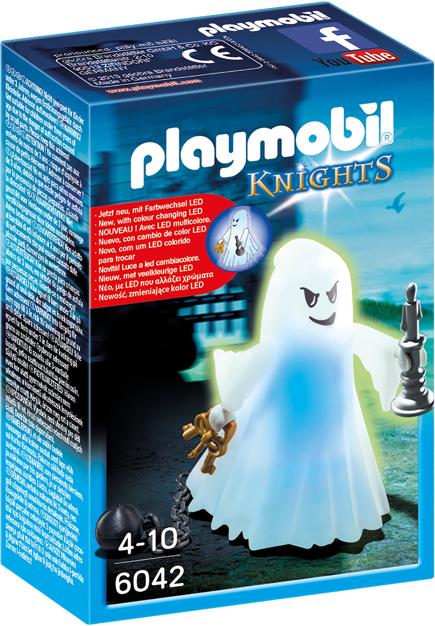 Playmobil Knights Castle Ghost With Led
